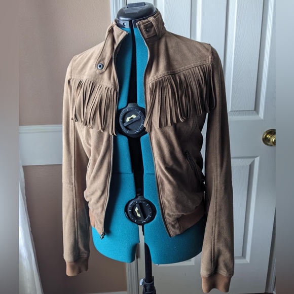 Hollister suede fringe jacket size small - Picture 8 of 10